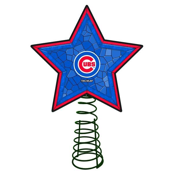 Chicago Cubs Mosaic Tree Topper Bed Bath & Beyond 18681168