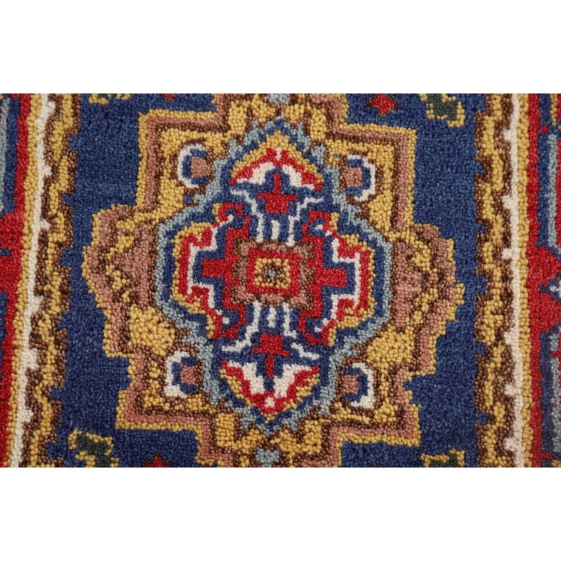 Blue Heriz Serapi Indian Accent Rug Handmade Wool Carpet - 2'0" x 3'0"