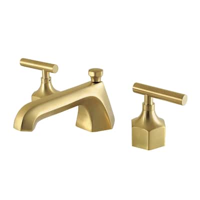 Kingston Brass KZ446.CML Kingstons 1.2 GPM Widespread Bathroom Faucet - Brushed Brass