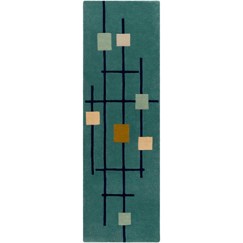 Livabliss Mid-Century Modern Forum Abstract Area Rug