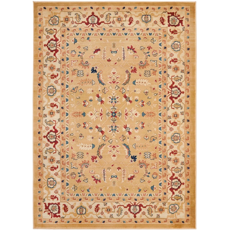 SAFAVIEH Austin Luice Traditional Oriental Rug - 4' x 5'7" - Beige/Cream