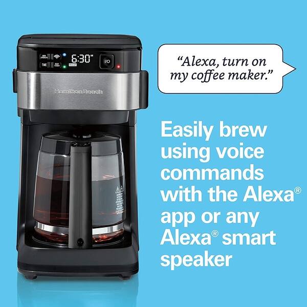 Hamilton Beach Works with Alexa Smart Coffee Maker Bed Bath & Beyond