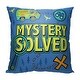 preview thumbnail 1 of 0, Warner Brothers Scooby-Doo Mystery Solved Map 18 Inch Throw Pillow