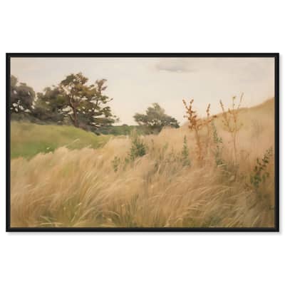 Cogon Grass Breeze I Canvas by Art Remedy