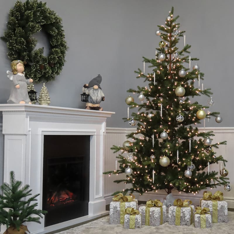 National Tree Company 7.5' Norwegian Spruce Christmas Tree - 7.5 Foot