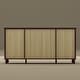 preview thumbnail 50 of 56, Timechee 63'' W Dresser White Chest Srorage Cabinet Lacquer Drawers