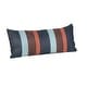 preview thumbnail 20 of 43, Sunbrella 22 x 9 striped lumbar pillow