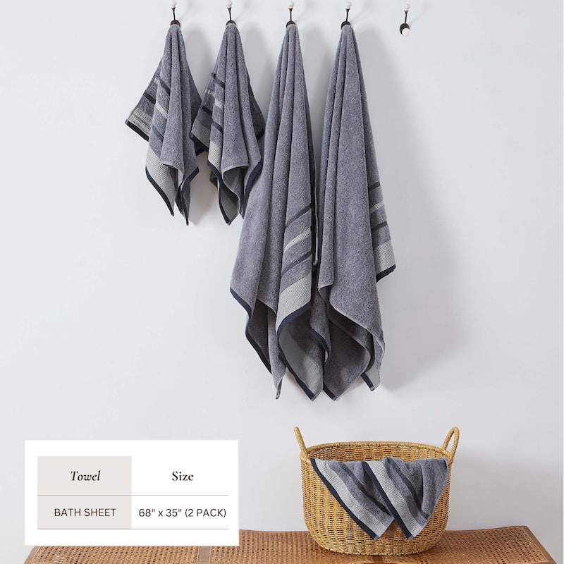 Linery & Co. Luxury Cotton Decorative Towel Set.