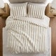 preview thumbnail 29 of 37, Madison Park Jasmine Ultrasoft Faux Fur Ribbed Comforter Set