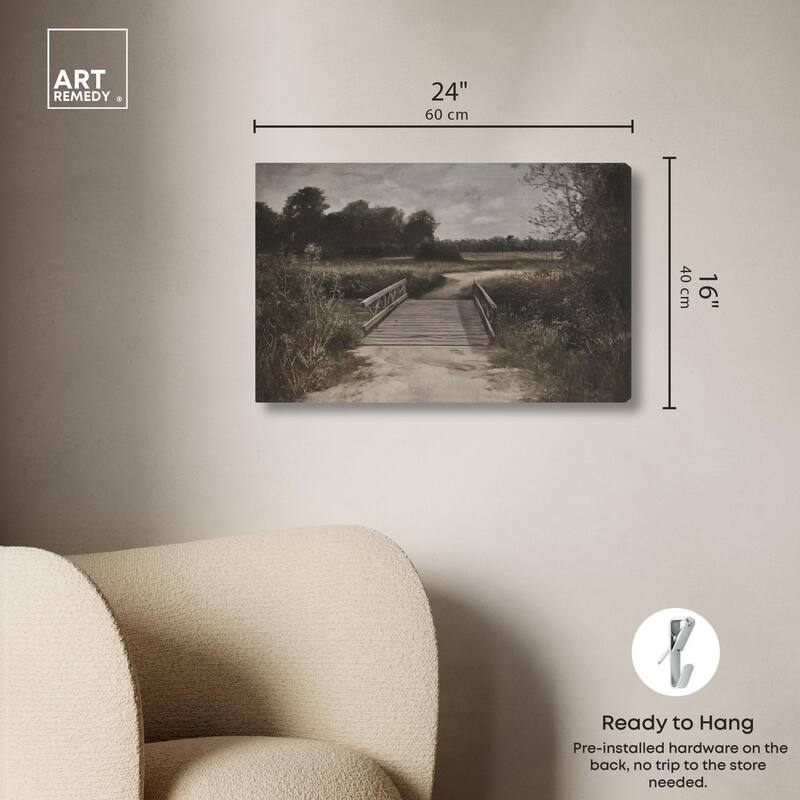 Bridge to Beyond Canvas by Art Remedy, Gallery Wrapped