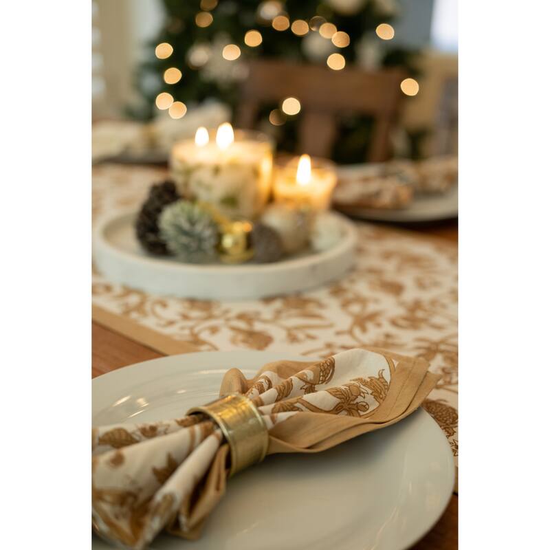 Couleur Nature Granada Tea Towels - Set of 3 - 20" x 30"