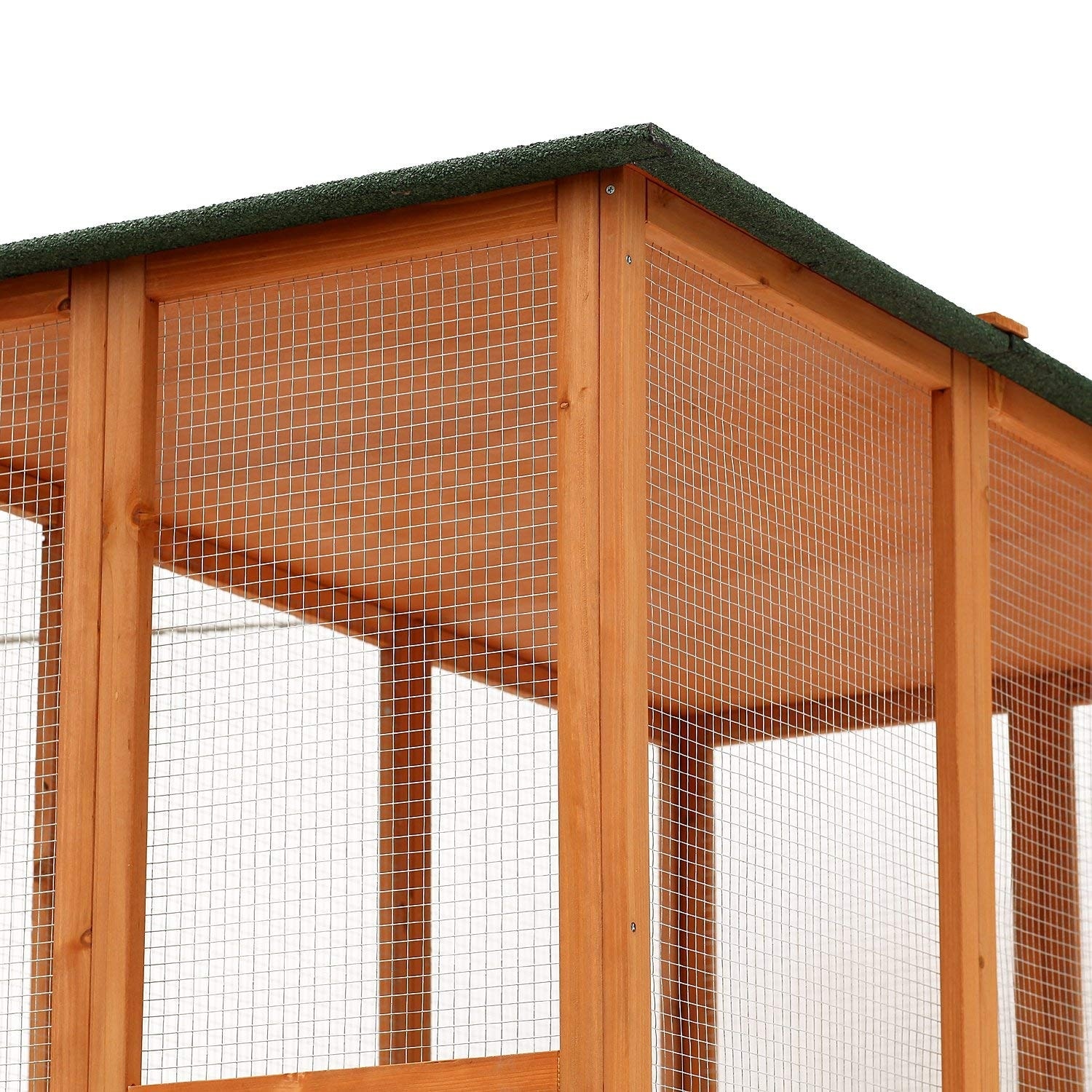Shop Large Wooden Outdoor Cat Enclosure Cage With 6 Platforms 71
