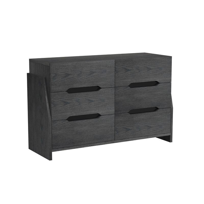 Darby Solid Wood 6-Drawer Dresser