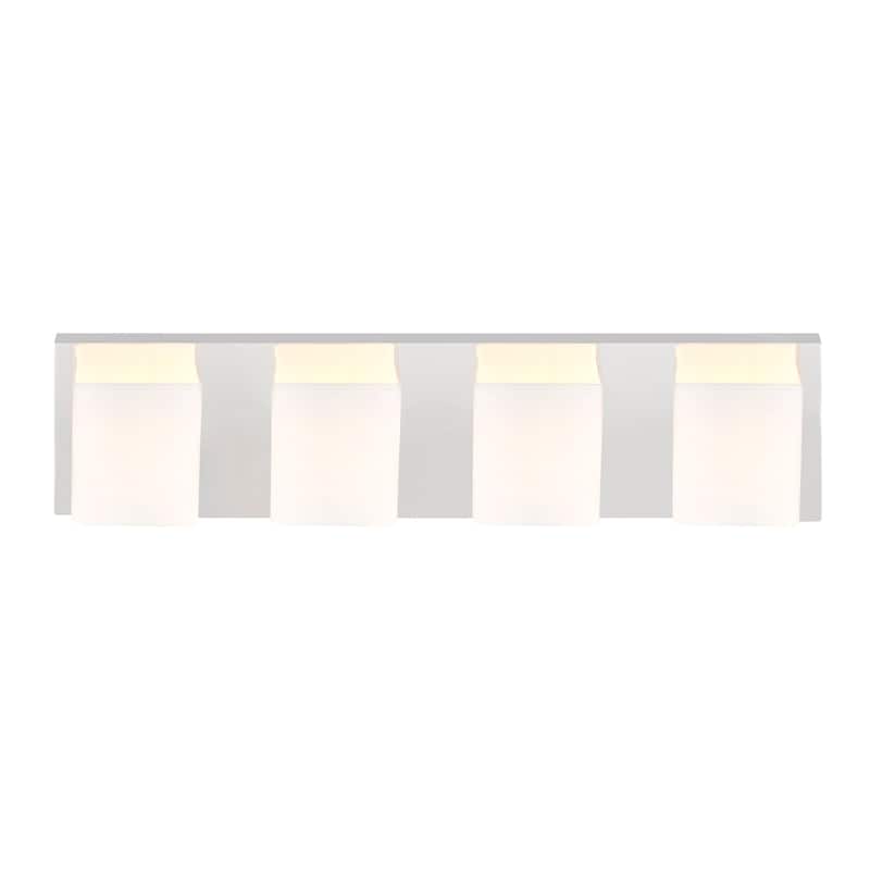 Cristini 4 Light Satin Nickel Bathroom Sconce