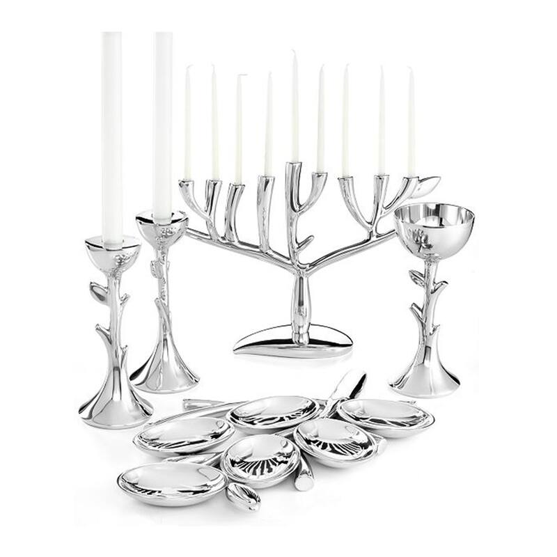 Nambe Tree of Life Kiddush Cup - 5.5" x 18" x 4.5"