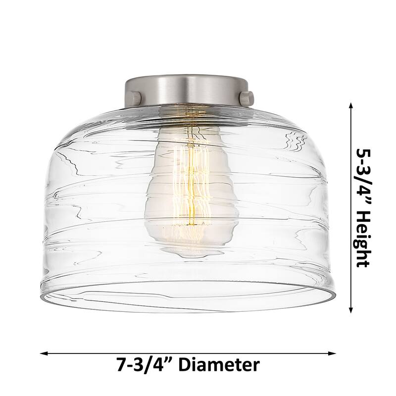Innovations Lighting Downtown Urban - Caden Bell - 1 Light 8" Cord Hung Mini Pendant