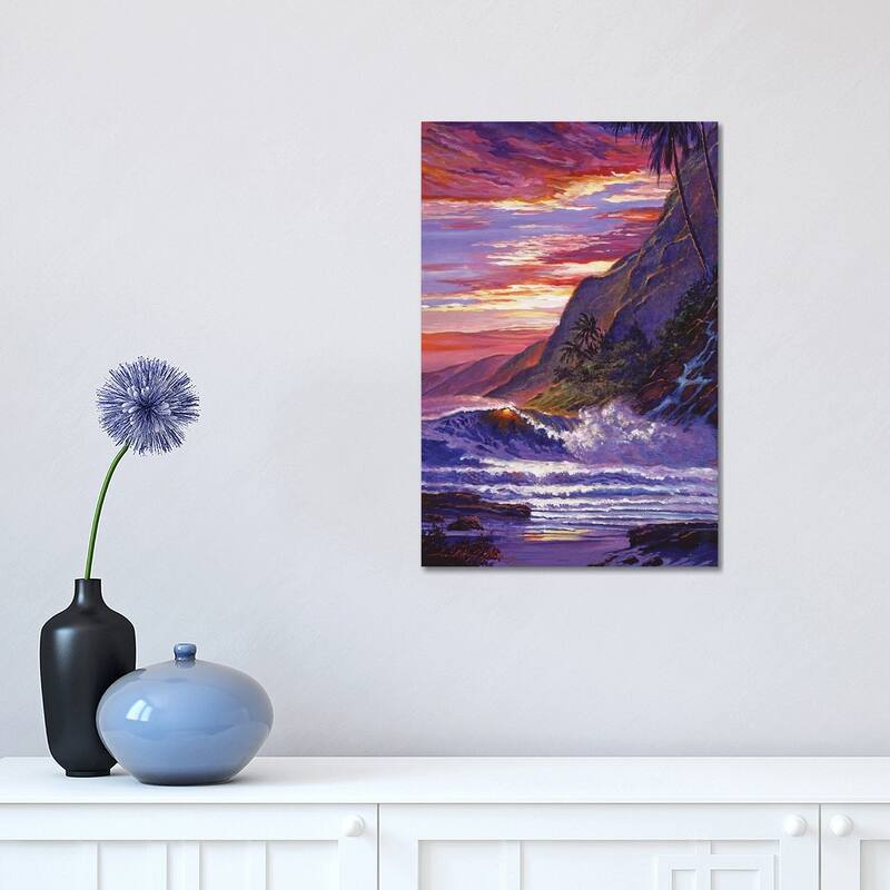 iCanvas "Paradise Beach Hawaii" by David Lloyd Glover Canvas Print - 18x12x1.5