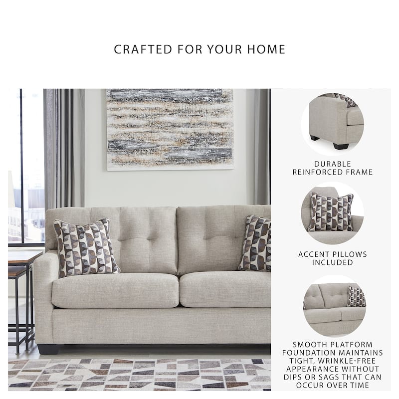 Signature Design by Ashley Mahoney Sofa - 75"W x 38"D x 37"H