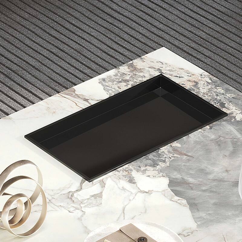 JASIWAY Light Luxury Sintered Stone Rectangle Coffee Table
