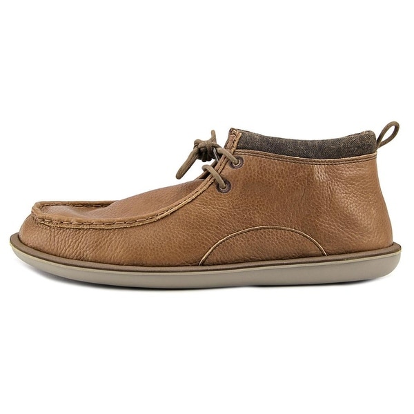 Sanuk Walla Deluxe Moc Toe Leather Boot 