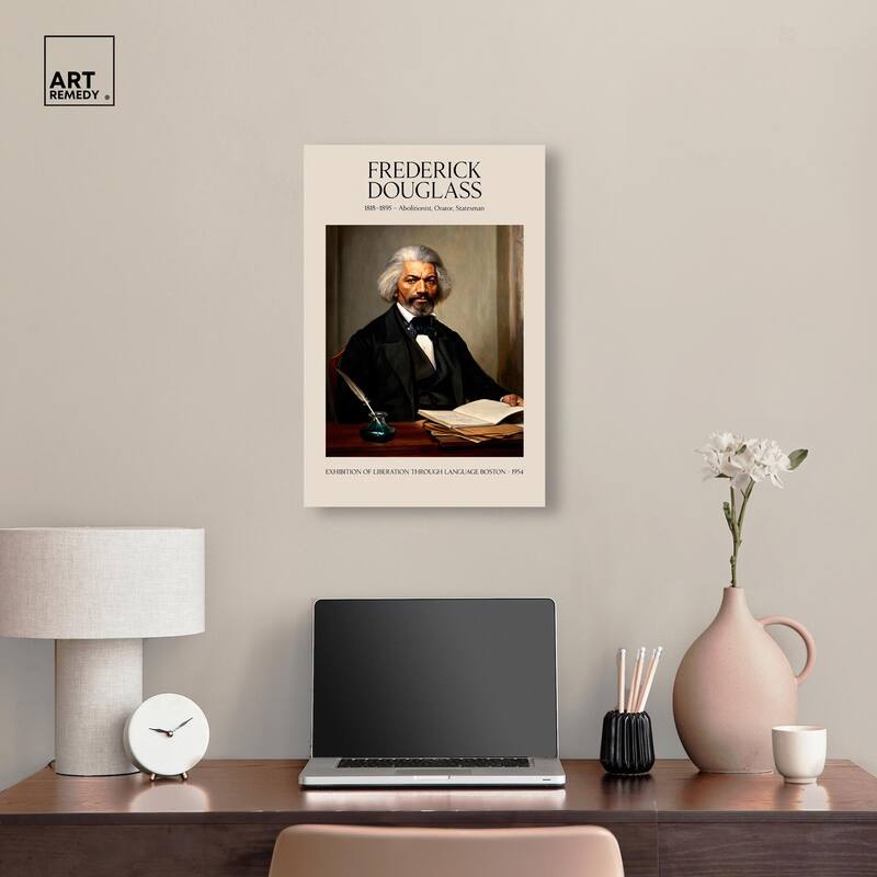 Orator of Freedom Canvas by Art Remedy, Gallery Wrapped