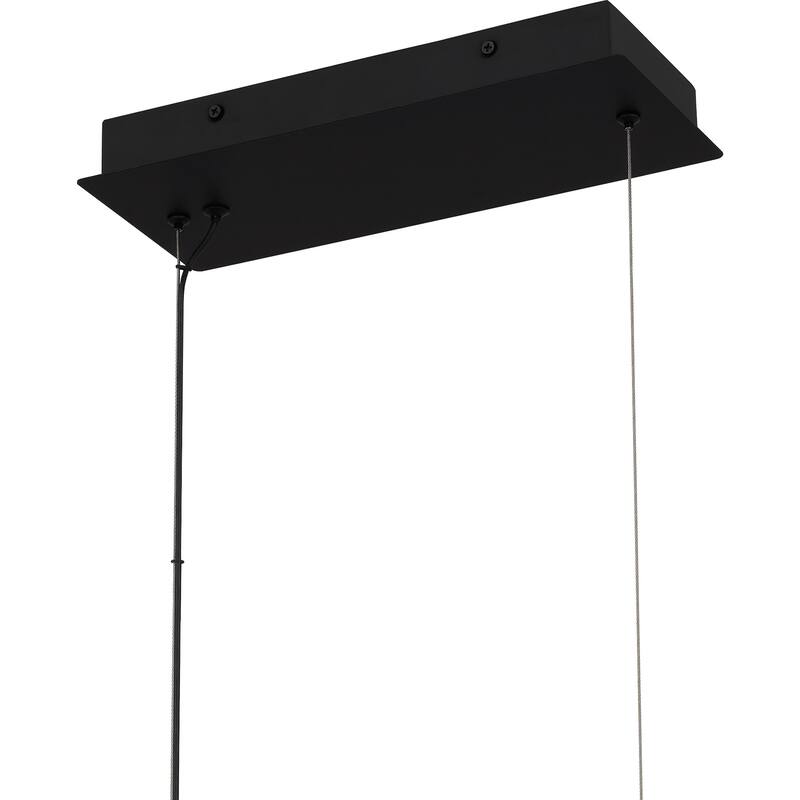 Reese Integrated LED Matte Black Island Light