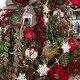 preview thumbnail 8 of 6, Jingle Bell Hanging Christmas Ornament - 4" - Red
