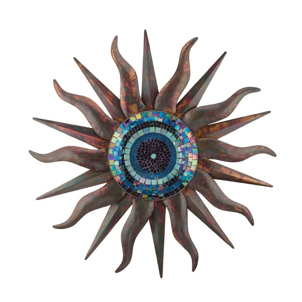 Indigo Sun Wall Decor 36"