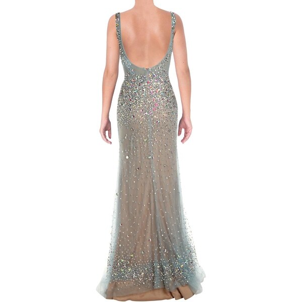 glamour by terani couture embellished mermaid gown