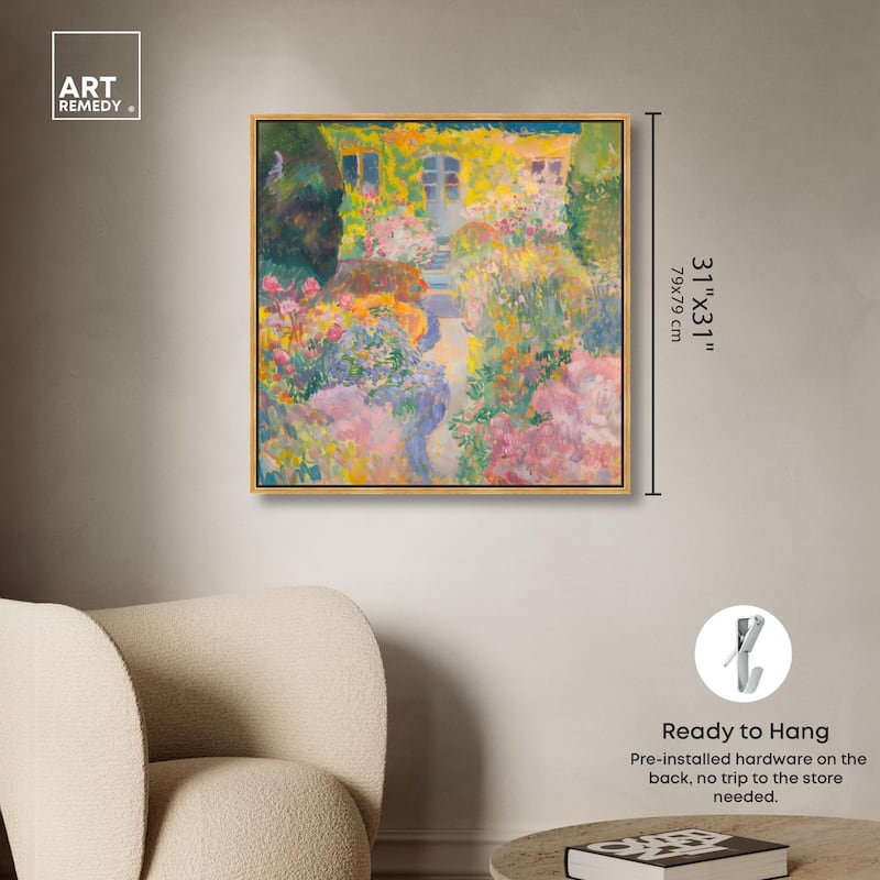 Hues of Happiness II Canvas by Art Remedy