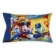 preview thumbnail 5 of 3, Disney Mickey Mouse Funhouse Crew Donald Duck, Goofy and Pluto 4 Piece Toddler Bed Set