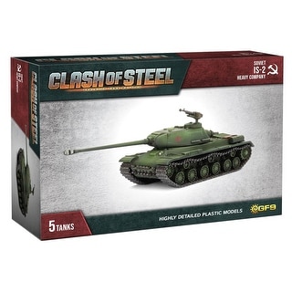 Clash of Steel: Tabletop Tank Battles Soviet IS 2 Heavy Company