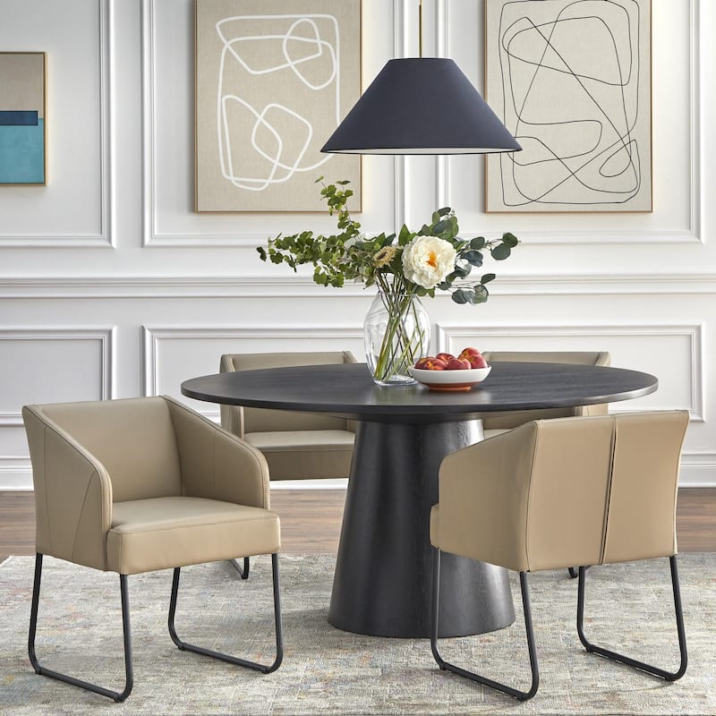 Simple Living Lucine Dining Set - Black/Khaki