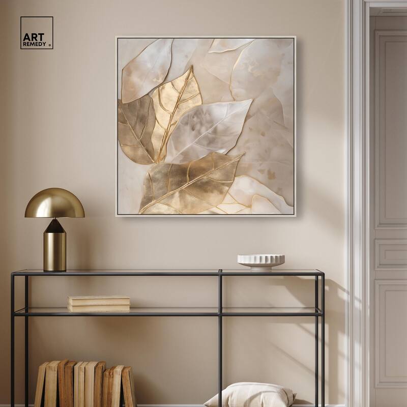 Golden Boughs Canvas by Art Remedy