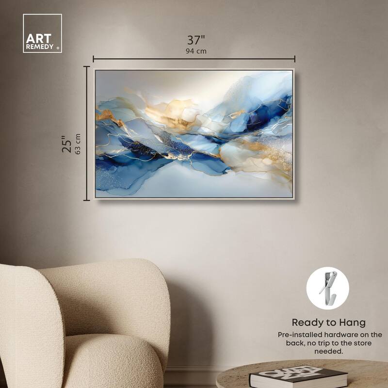 Postmodern Flow I Canvas by Art Remedy