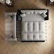 preview thumbnail 27 of 31, 74.8" Queen Size Pull Out Sofa Bed 3-in-1 Convertible Sleeper Tufted Sofa with 2 Soft Pillows