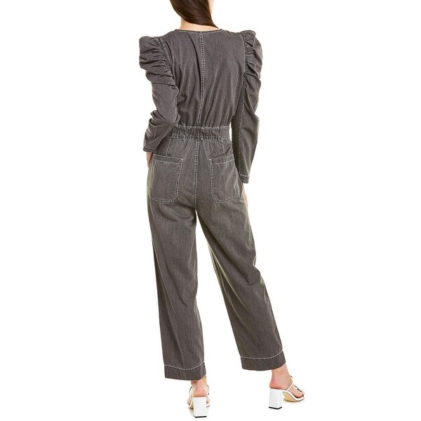 la vie rebecca taylor denim jumpsuit