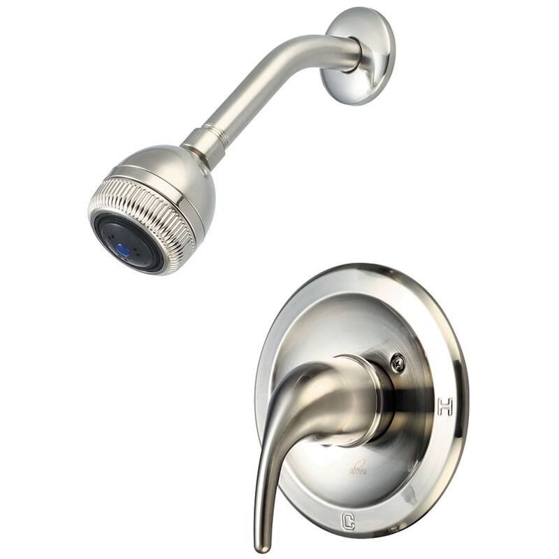 Pioneer Faucets Accent Shower Trim Set with 1.75 GPM Multi Function - Brushed Nickel