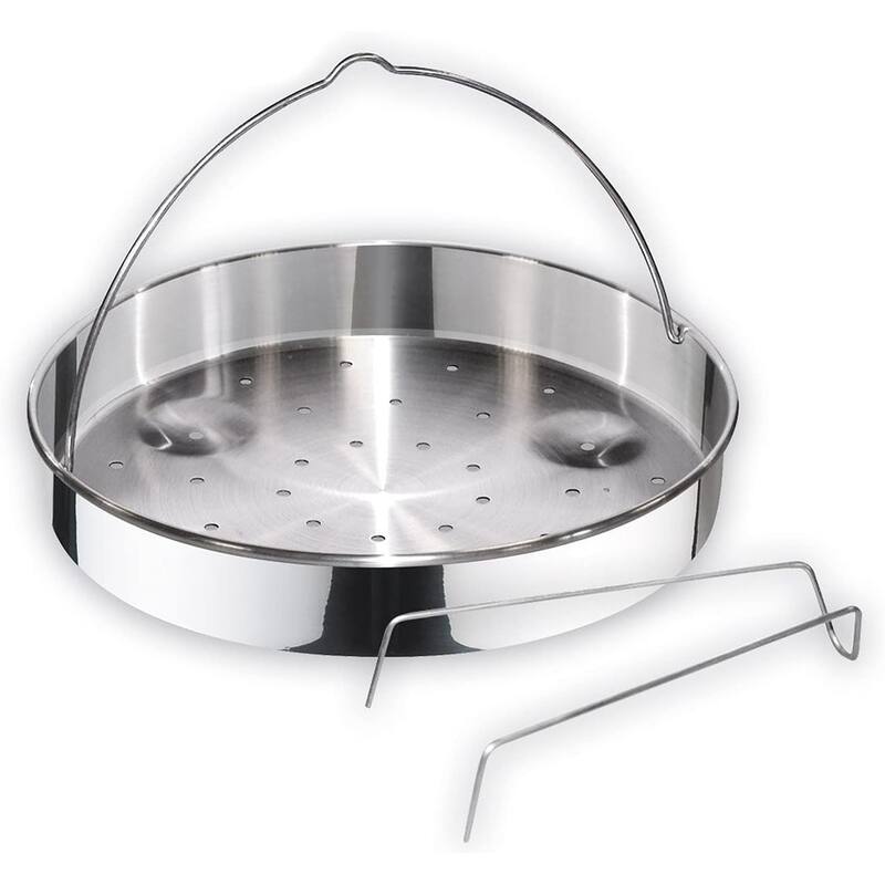 Magefesa Favorit Six Stainless Steel Pressure Cooker Set, 3.2 & 6.3 Qts