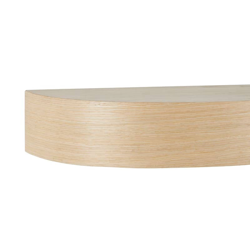 Wood Handmade Wall Shelf - Black or Brown - Roche River Decor