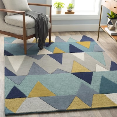 Livabliss Kennedy Scandinavian Geometric Area Rug