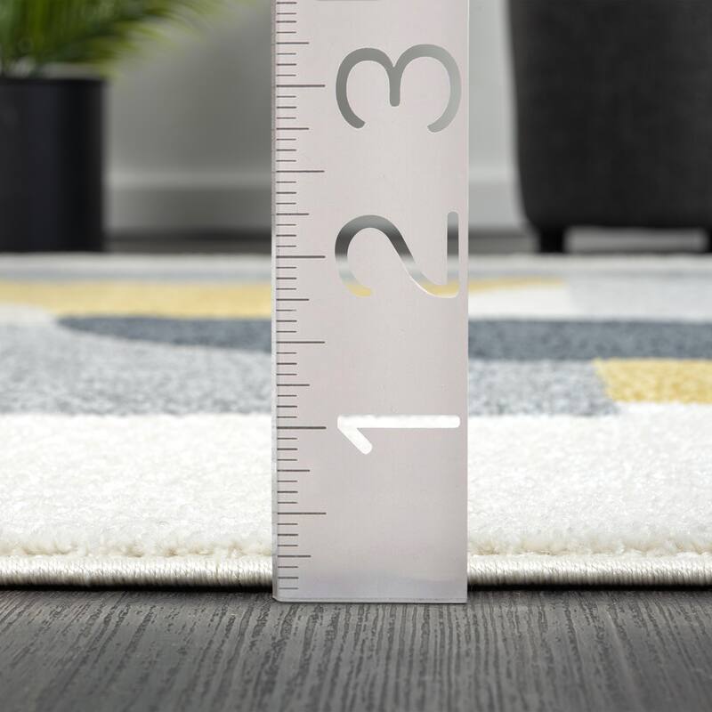 Abani Rugs Deco DEC210A Modern Geometric Area Rug