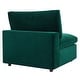 preview thumbnail 15 of 74, Commix Down Filled Overstuffed Velvet 5-Piece Sectional Sofa