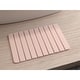preview thumbnail 2 of 47, Diatomite Quick Dry Stone Medium 24" x 15" Bath Mat Salmon Pink