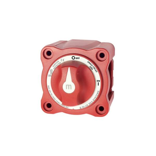 Blue Sea Systems 25104r M Series Mini Battery Switch Single Circuit On Off
