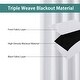 preview thumbnail 34 of 52, Wall Room Divider Screens Sound Proof Wide Blackout Curtain, 1 Panel
