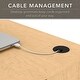 preview thumbnail 46 of 108, Bush Furniture Wood Corner Desk