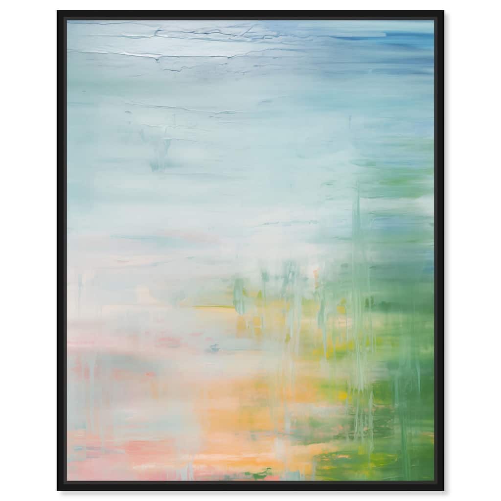 Peaceful Shore Canvas by Art Remedy
