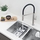 preview thumbnail 21 of 32, STYLISH Stainless Steel Single Handle Pull Out Dual Mode Kitchen Sink Faucet