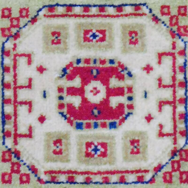 HERAT ORIENTAL Handmade Kazak Wool Rug - 2' x 3' - 2' x 3'